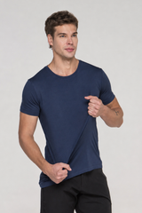 Camiseta Tech Modal Azul Marinho