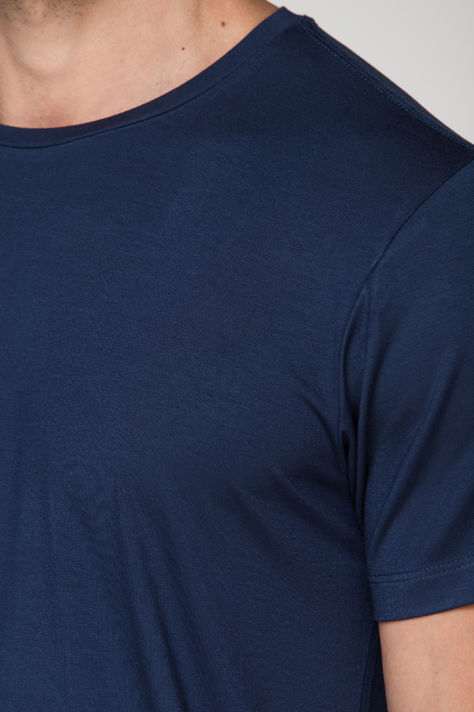 Camiseta Tech Modal Azul Marinho