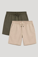 Kit 2 Shorts Linen Resort