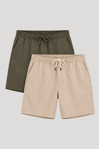 Kit 2 Shorts Linen Resort
