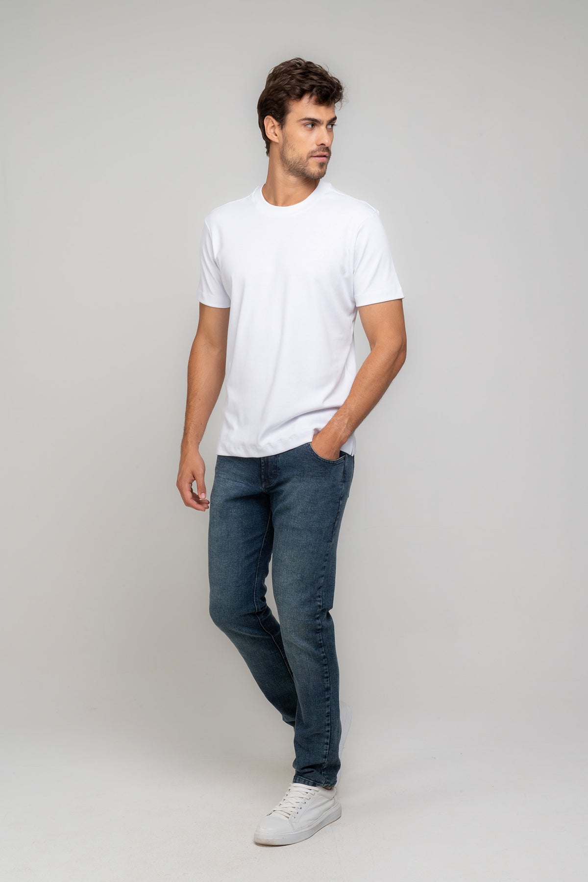 Calça Jeans Slim Cronos