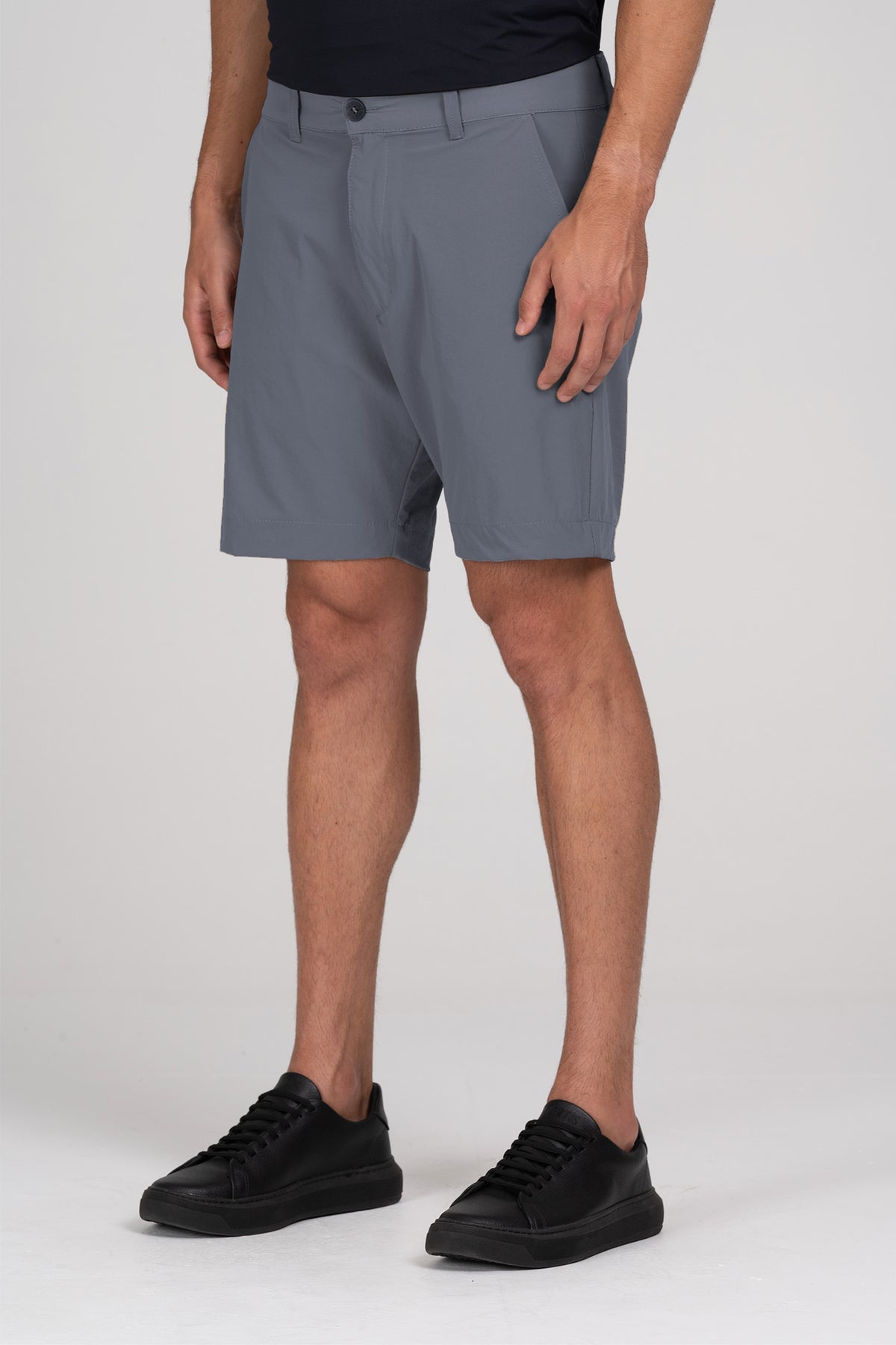 Bermuda Alfaiataria Tech Cinza