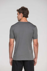 Camiseta Smart Algodão Egípcio Cinza