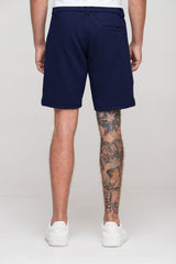 Bermuda Moletom Soft Piquet Azul Marinho