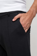 Bermuda Moletom Soft Piquet Preto