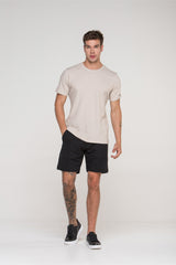 Bermuda Moletom Soft Piquet Preto