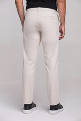 Calça Tecnológica Strong Alfaiataria Bege