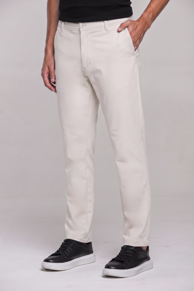 Calça Tecnológica Strong Alfaiataria Bege