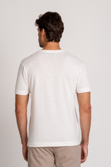 Camiseta Capri Texture Off White