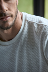 Camiseta Capri Texture Off White