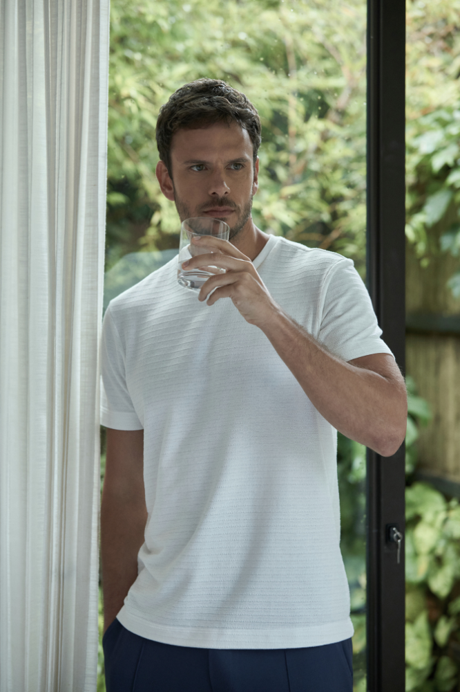 Camiseta Cotton Milano Off White