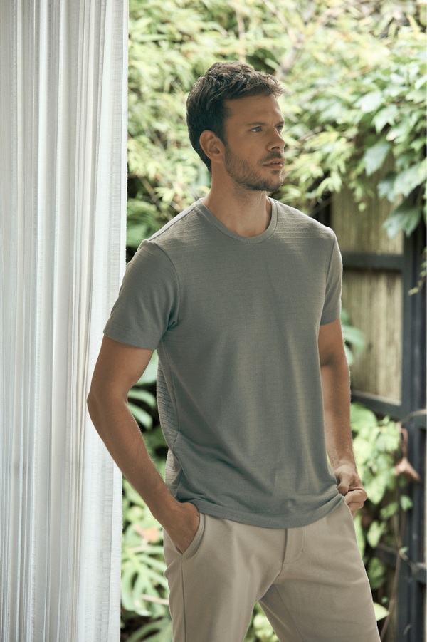 Camiseta Cotton Milano Verde