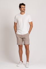 Camiseta Tricot Madri Off-White