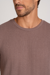 Camiseta Toscana Texture Marrom
