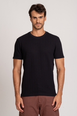 Camiseta Toscana Texture Preta