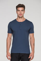 Kit 2 Camisetas Henley Smart