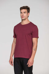 Camiseta Smart Algodão Egípcio Bordô