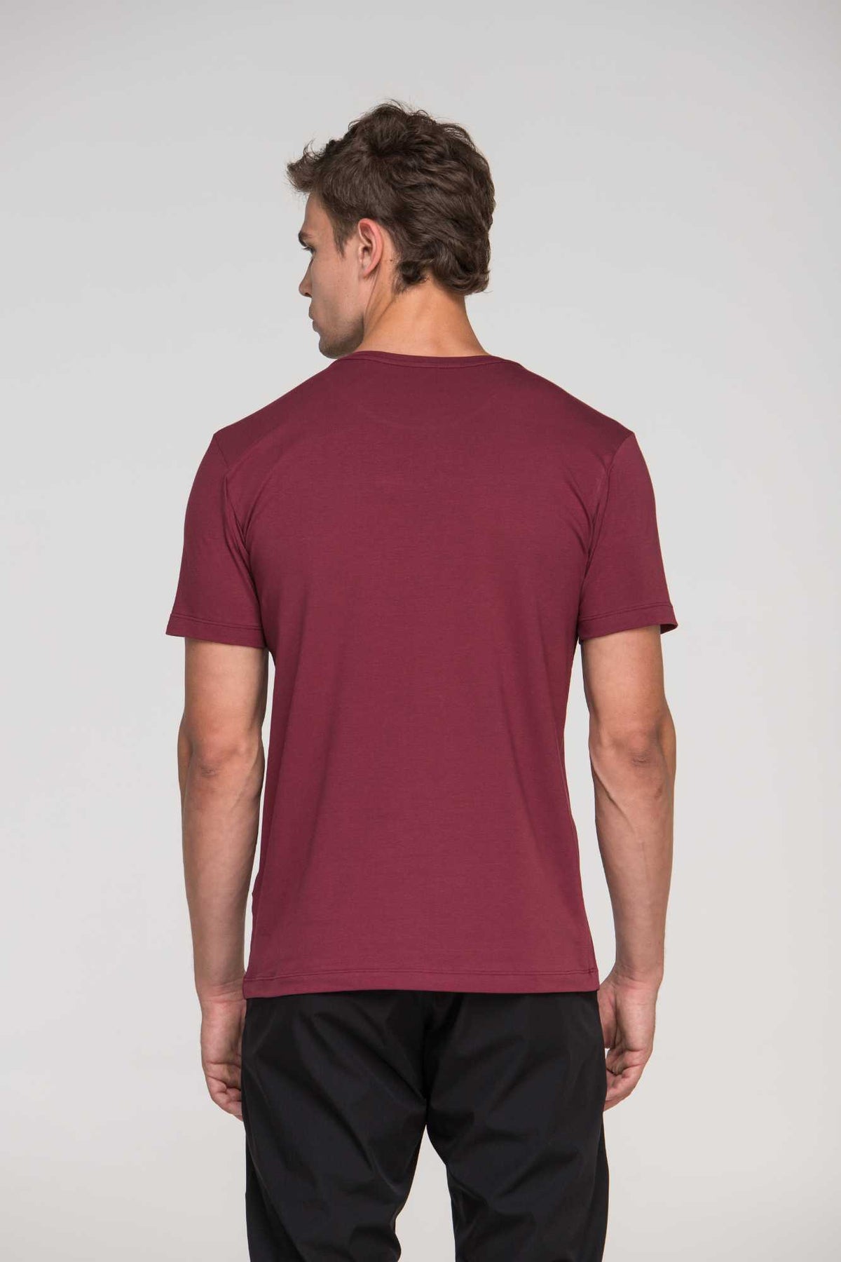 Camiseta Smart Algodão Egípcio Bordô