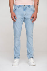Calça Jeans Slim Silver
