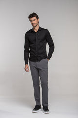Calça Tecnológica Strong Alfaiataria Cinza