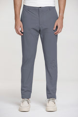 Calça Alfaiataria Tecnológica Soft Cinza