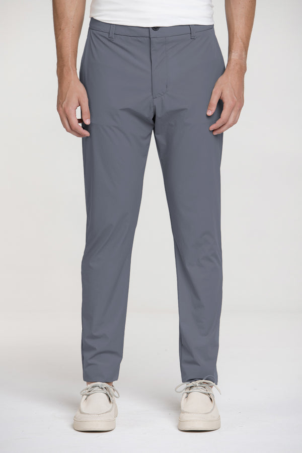 Calça Alfaiataria Tecnológica Soft Cinza