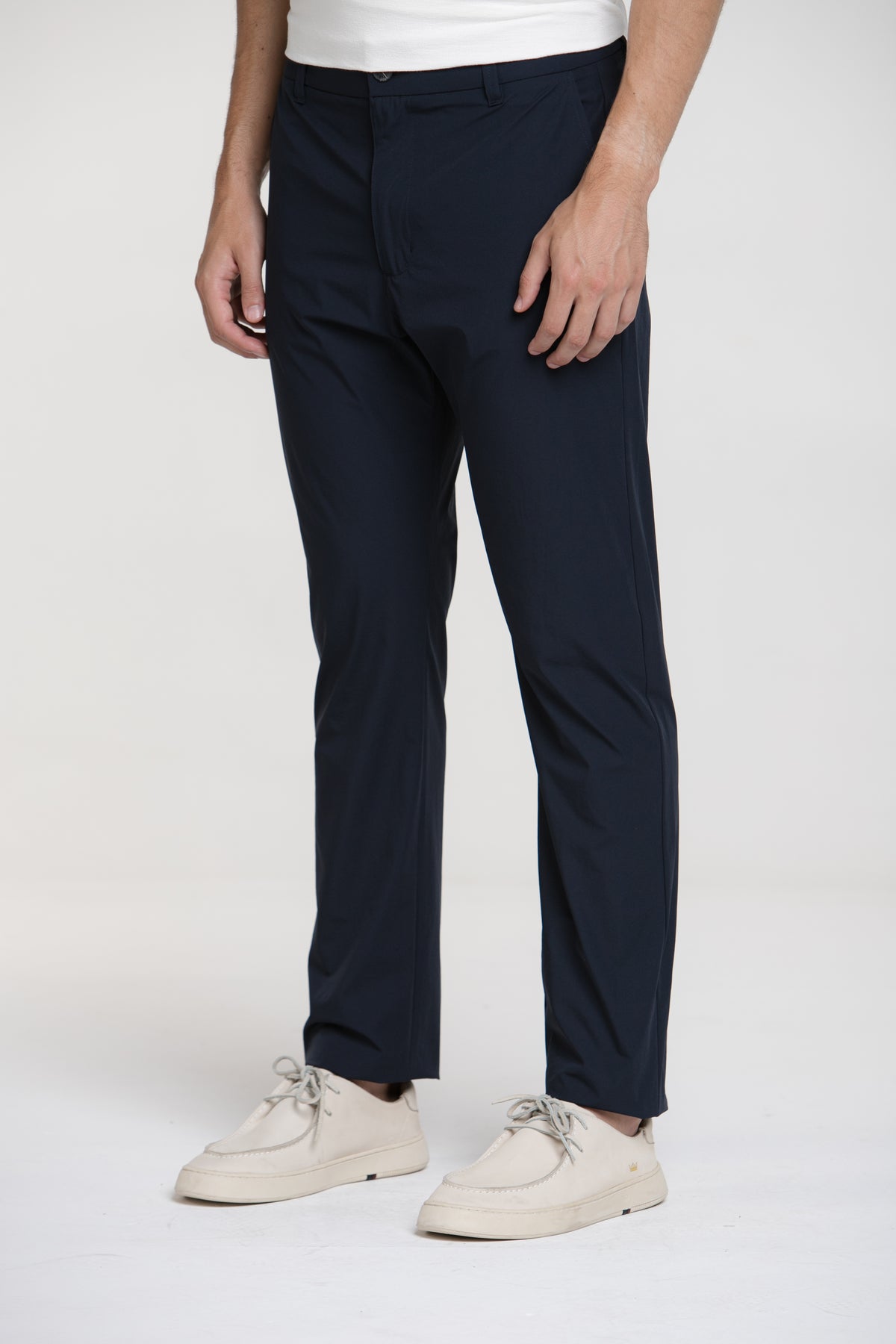 Calça Alfaiataria Tecnológica Soft Azul Marinho