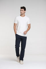 Calça Alfaiataria Tecnológica Soft Azul Marinho