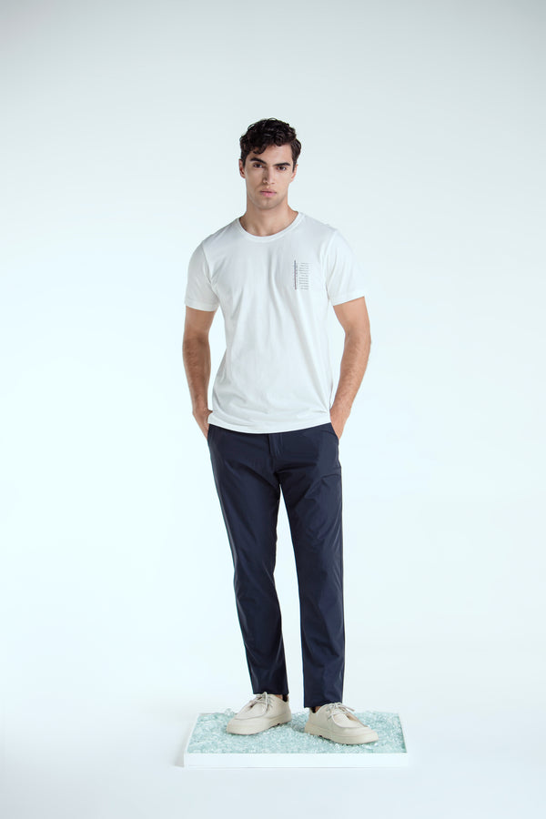 Calça Alfaiataria Tecnológica Soft Azul Marinho