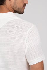 Polo Tricot Resort Off White