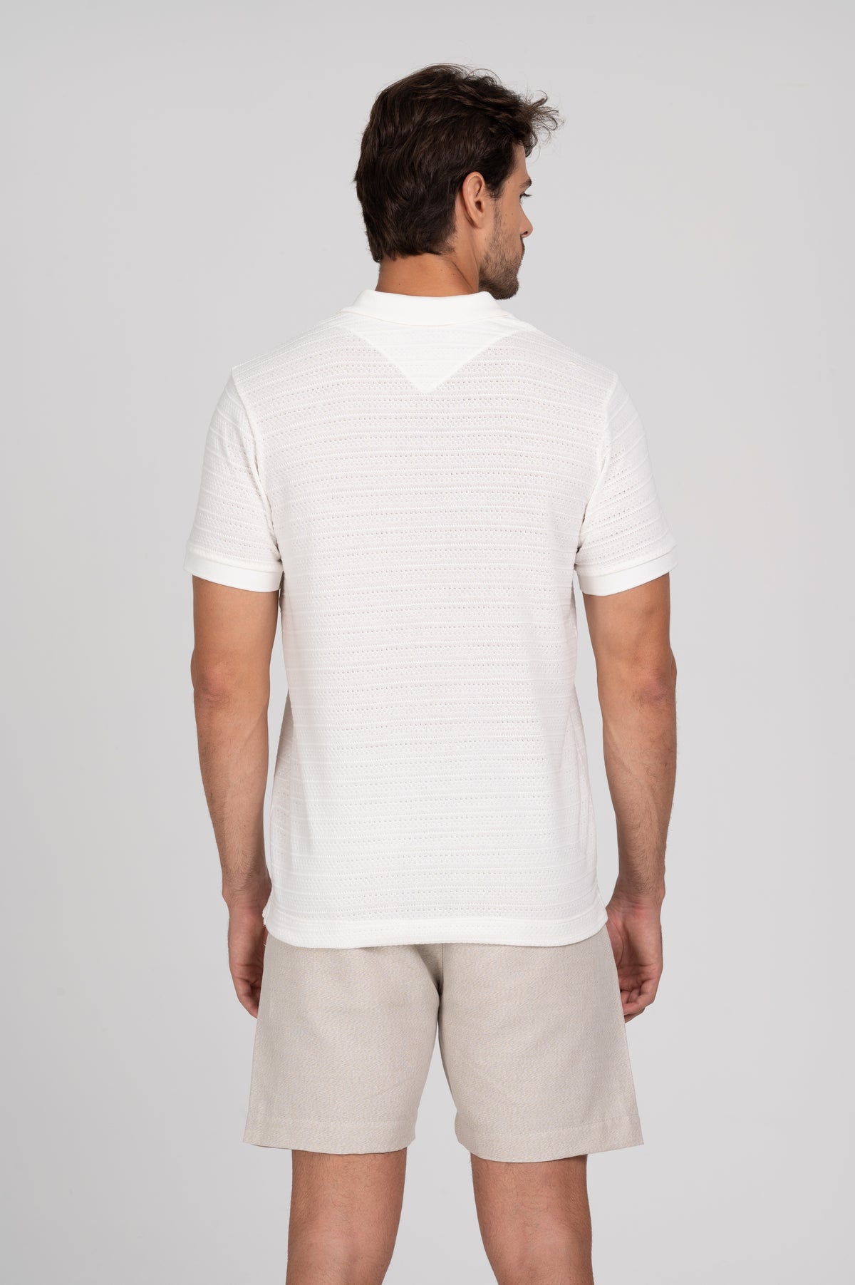 Polo Tricot Resort Off White