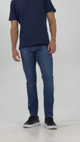 Calça Jeans Slim Atlântico