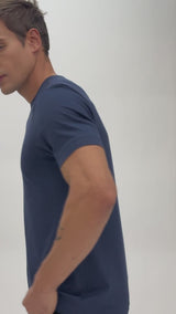 Camiseta Cotton Pima Azul Marinho