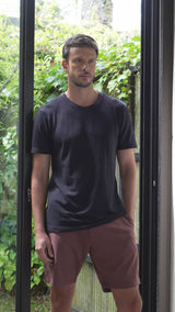 Camiseta Toscana Texture Preta