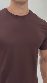 Camiseta Cotton Pima Marrom