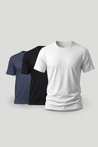 Kit 3 Camisetas Strong Algodão Egípcio Duplo