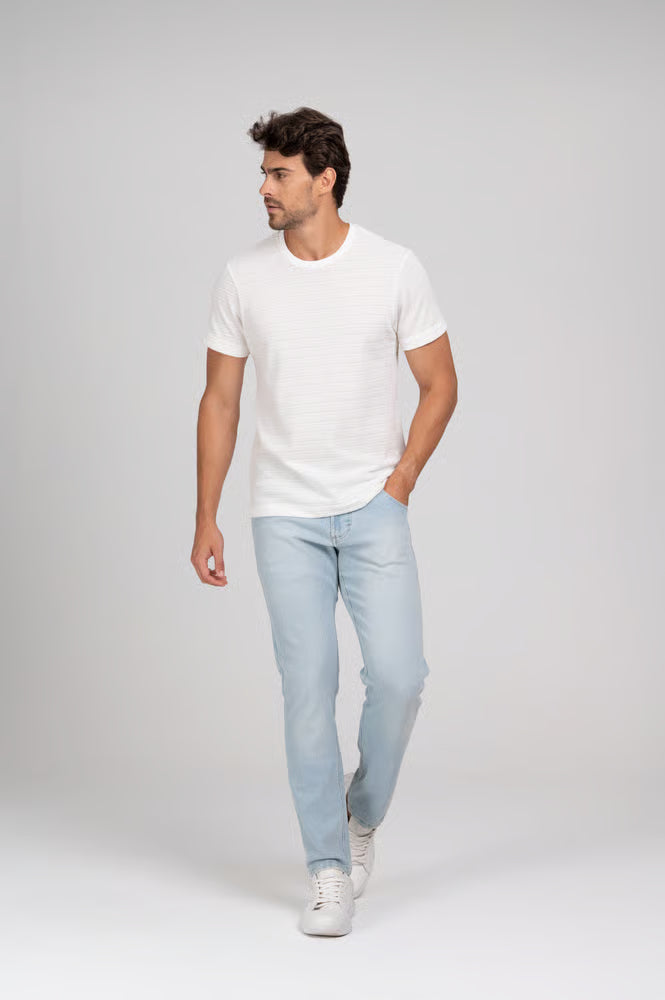Camiseta Tricot Resort Off White