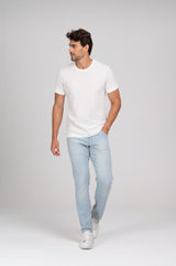 Camiseta Tricot Resort Off White