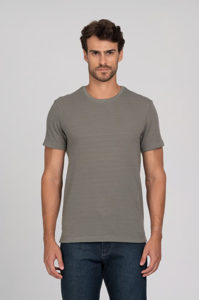 Camiseta Tricot Resort Verde