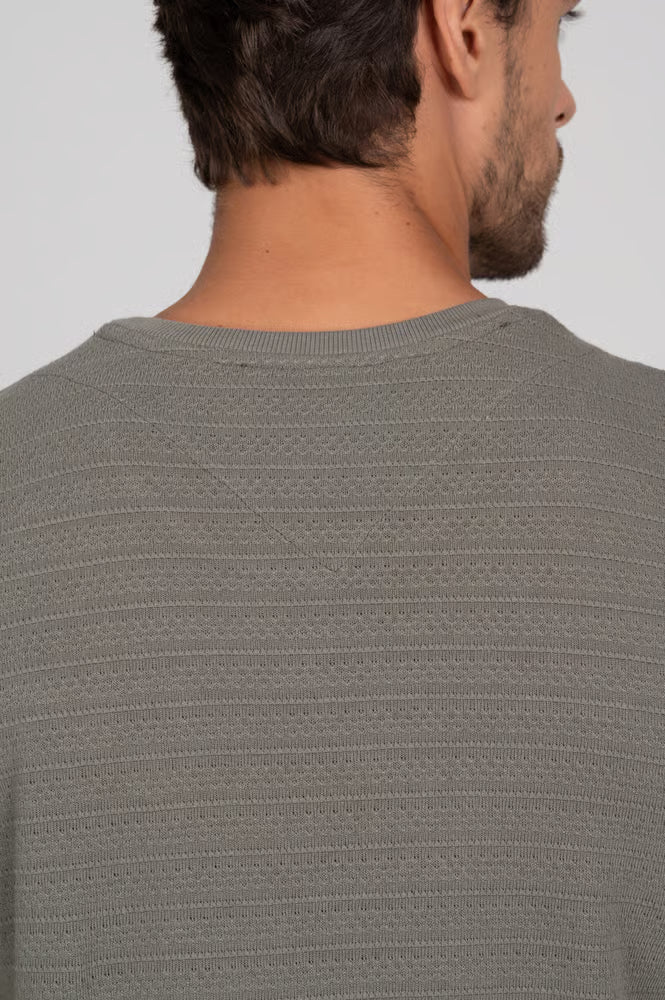 Camiseta Tricot Resort Verde