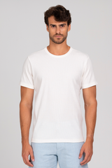 Camiseta Canelada Eco Off White