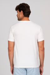 Camiseta Canelada Eco Off White