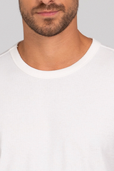 Camiseta Canelada Eco Off White