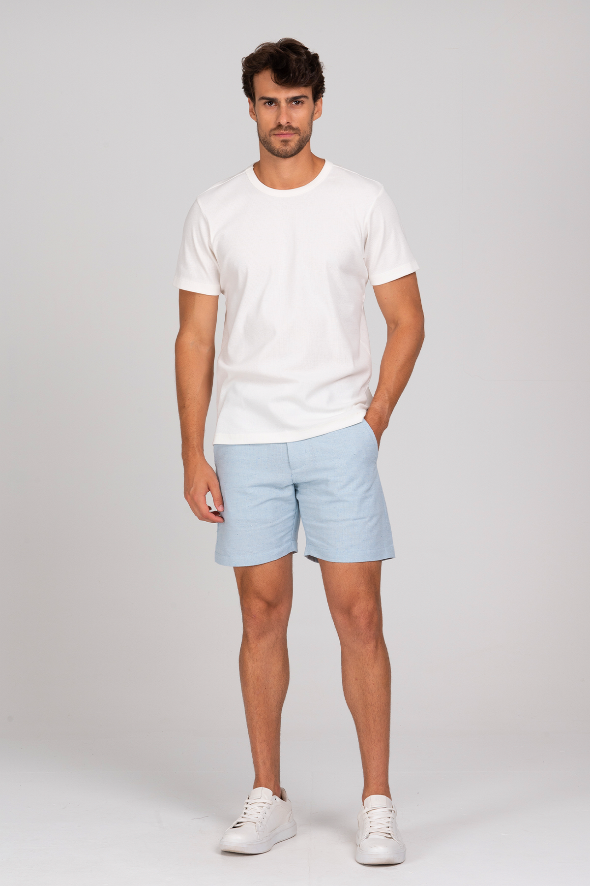 Camiseta Canelada Eco Off White