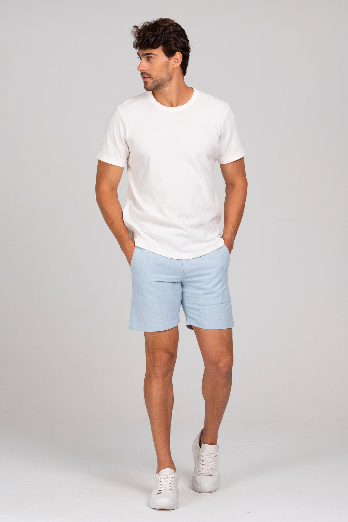 Camiseta Canelada Eco Off White