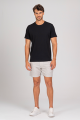 Camiseta Canelada Eco Preto