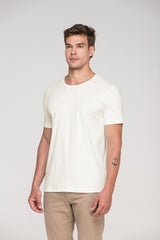 Camiseta Smart Algodão Egípcio Off-White