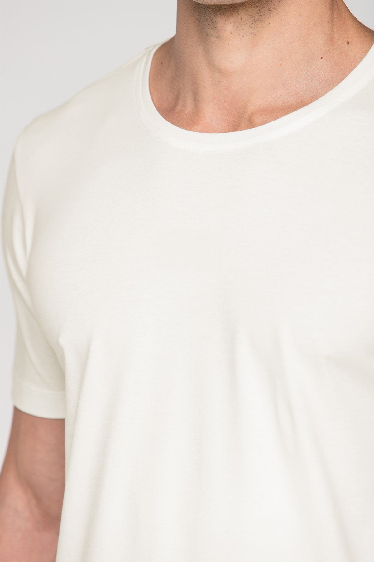 Camiseta Smart Algodão Egípcio Off-White