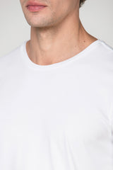 Camiseta Smart Manga Longa Branca